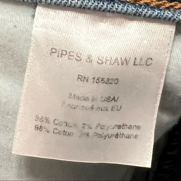 Veronica Beard Carolyn High Rise Button Fly Tuxedo Stripe Baby Boot Jeans 31 - Picture 12 of 15